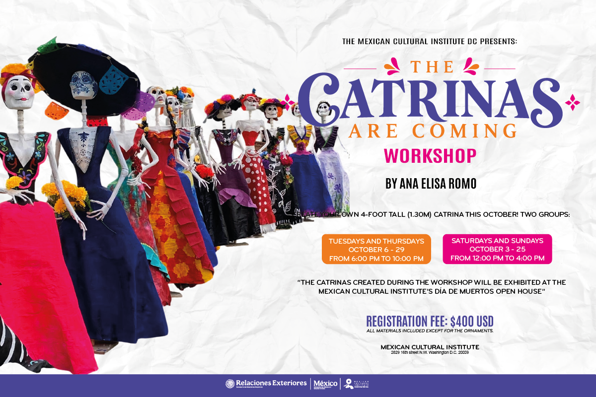 "The Catrinas are Coming" Workshop by Ana Elisa Romo